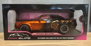 Dodge Challenger SRT Hellcat Redeye 2015 Jada Toys Pink Slips carrocería ancha 1:18 muy buen estado - Imagen 1 de 5