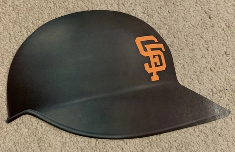1970 San Francisco Giants Vintage MLB baseball hat bat helmet cap cardboard 1 Cover