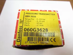 Danfoss pressure transmitter MBS3050 060G3628 NIB (ST1240) - Picture 1 of 5