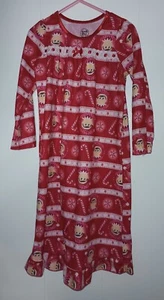 Nightgown Girls Size 4 Elf on the Shelf Red Holiday Long Nightie - Picture 1 of 5