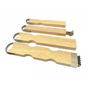 Juego de 4 piezas tailandesas hechas a mano peladoras de coco peladoras ralladoras cocina - Imagen 1 de 3