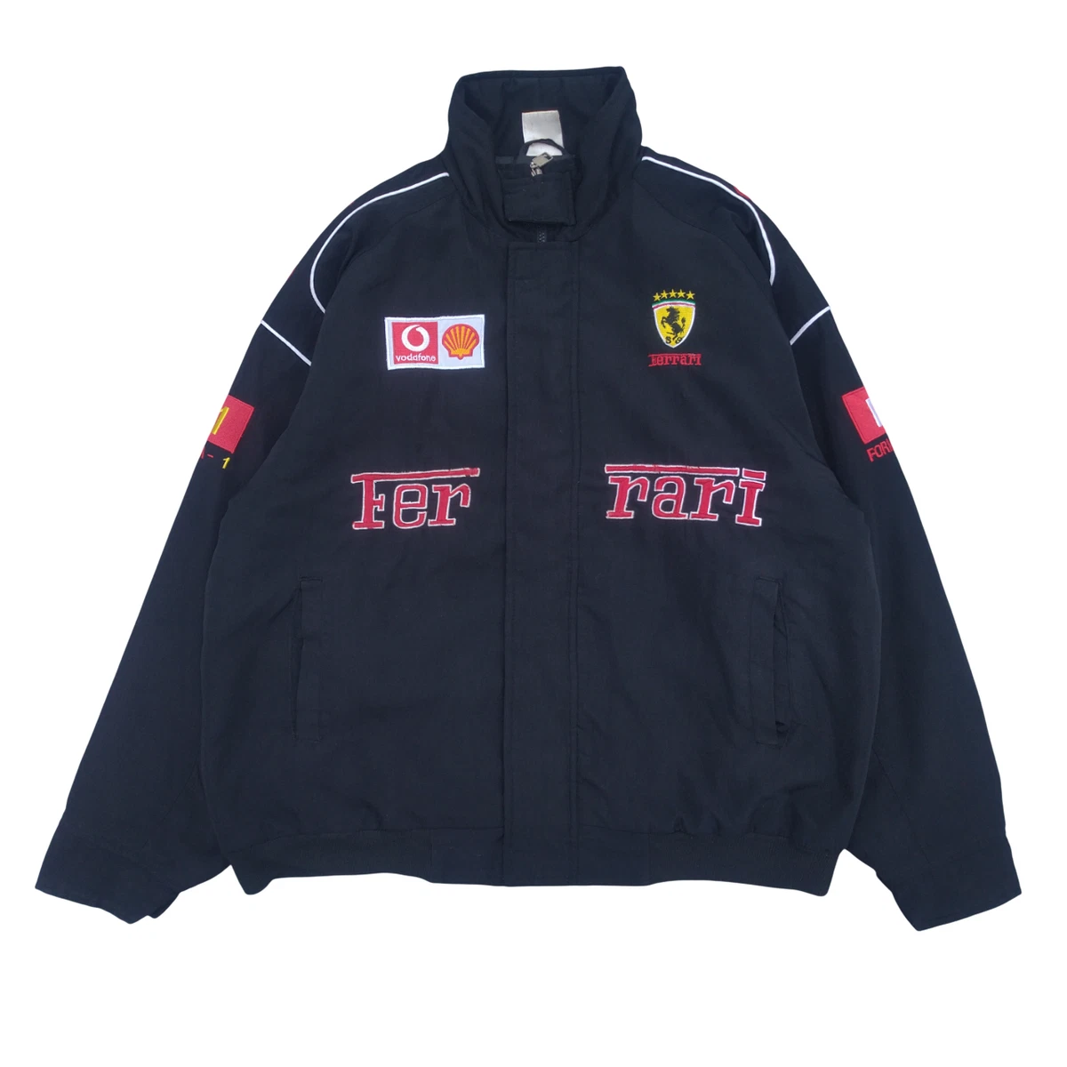 Ferrari F1 ナイロンジャケット ブラック Ferrari F1 ナイロンジャケット ブラック Ferrari Black Formula 1