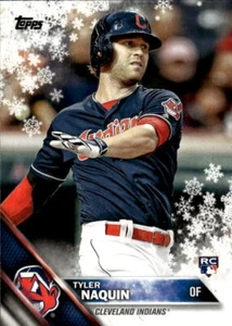 2016 Topps Holiday Tyler Naquin #HMW131 Cleveland Indians - Picture 1 of 2