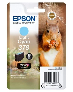 Epson EP64580 Original 378 Tinte Eichhörnchen (XP-8500, XP-8600, XP-8605), hell - Afbeelding 1 van 5