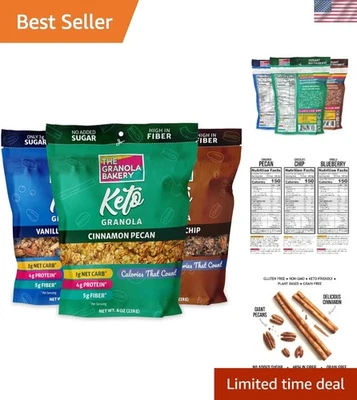 Granola variedad ceto-friendly TGB - Canela, arándano y chispas de chocolate 24 oz Foto 1 de 4