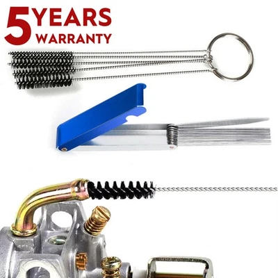 Carb Jet Cleaning Tool Set Carburetor Wire Cleaner Set For Motorcycle ATV Parts - Image 1 of 4