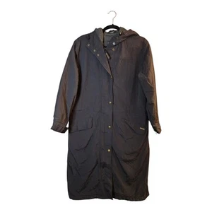 Abrigo largo forrado polar negro WOOLRICH JOHN RICH BROS. Talla pequeña negro  - Imagen 1 de 7