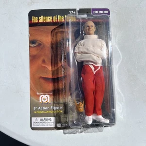Hannibal Lecter The Silence of the lambs sci-fi 8" action Figure Mego 62788 - Picture 1 of 6