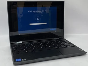 Lenovo Windows Laptop PC 300e 2nd Gen - intel celeron N4120 @ 1.1 - 4GB RAM -... - Picture 1 of 8