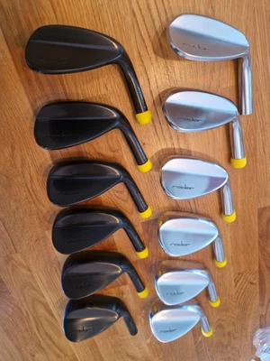 RADAR golf forged cnc milled face s 1020 wedge heads only 50,52.56,60 50,54,58 - Image 1 of 4