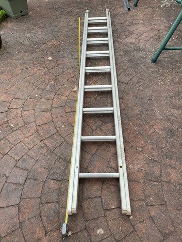 Aluminium Extension Ladder 2 X 9 Rungs | eBay UK