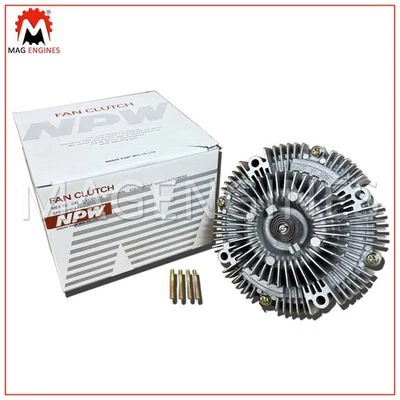 16210-17080 CONJUNTO DE ACOPLAMIENTO VENTILADOR TOYOTA 1HZ PARA LAND CRUISER 12V 4.2 LTR Foto 1 de 4