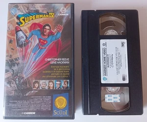 SUPERMAN IV (1987) VHS EDIZIONE 1992 - WARNER HOME VIDEO - Gli Scudi - PIV 33122 - Imagen 1 de 13