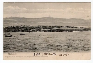 CHILE 1907 Mollendo USADO Postal Ed. C. Kirsinger & Cia. - Imagen 1 de 1