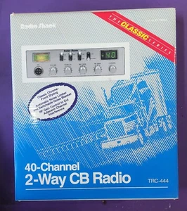 Open Box Radio Shack Classic TRC-444 40 Channel CB Radio Transceiver 21-1572 - Picture 1 of 4