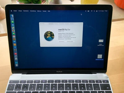 Apple MacBook A1534 30,5 cm (12 Zoll) Laptop - MK4M2D/A (März, 2015) - Bild 1 von 4