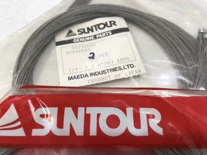 2 Vintage NOS Suntour Accushift Shifter Racing Cables - Picture 1 of 6
