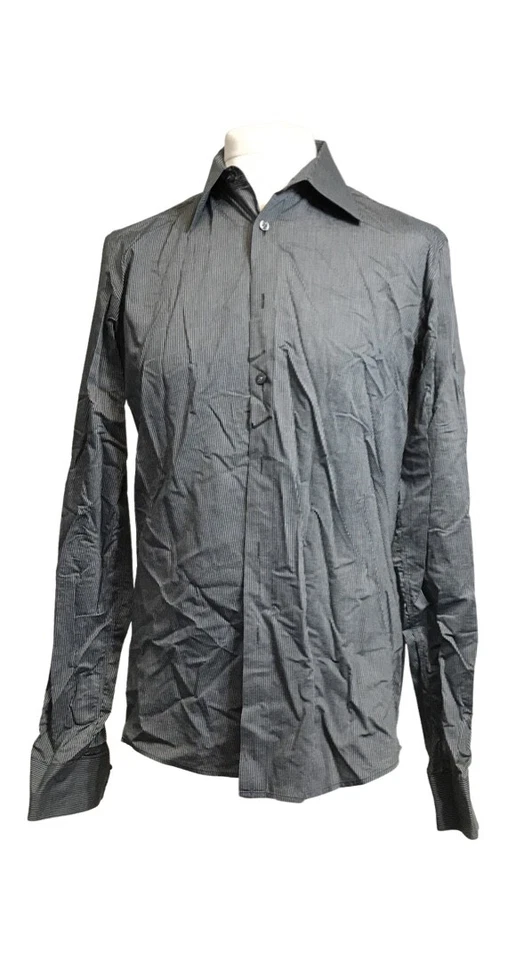 Camisa abotonada Ungaro para hombre color gris talla grande Foto 1 de 4