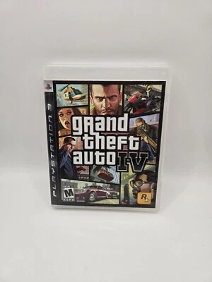Grand Theft Auto IV 4 (PlayStation 3)PS3 NOT CIB/complete in box - Image 1 of 3