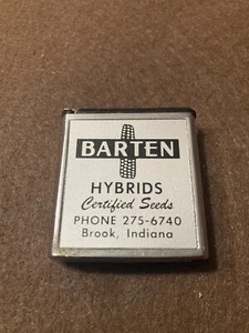 Vintage Barten Hybrids Promo Taschenmaßband Brook, Indiana - Bild 1 von 3