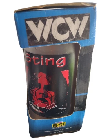 1998 WCW NWO Sting Officially Licensed Frosty Mug Wrestling Souvenir NOS Cover