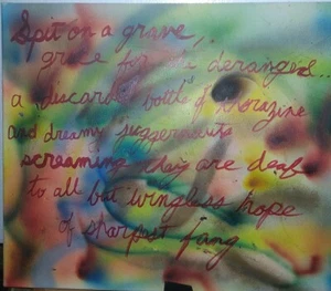 16x20 Original Art, signed. Futility Assuaged by Self Destruction. Absurdism. - Picture 1 of 6