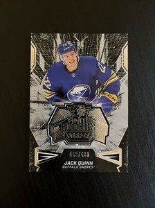2022-23 Upper Deck SPx Finite Rookies /499 Jack Quinn #F-6 Buffalo Sabres RC