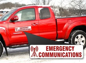 Segnale magnetica veicolo comunicazioni di emergenza rosso ARES RACES SKYWARN & radio prosciutto - Foto 1 di 1