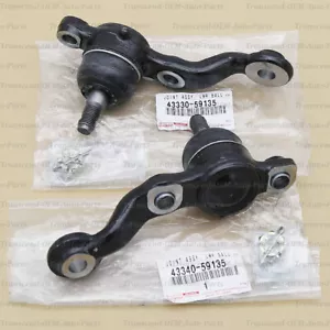 GENUINE OEM FRONT LOWER BALL JOINT LEFT + RIGHT SET for LEXUS IS300 2001-2005 - Picture 1 of 5