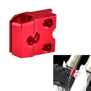 CNC Brake Hose Line Clamp Guide For Honda CR85R 80R 1996-2007 CRF250R 1990-2003 - Picture 1 of 6