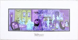 2019 Disney D23 Expo Haunted Mansion 50th 31 GHOSTS Deluxe Print by SHAG LE 100