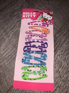 10 pieces kawaii sanrio hello kitty hairclips barrettes hair accessories Rainbow - Picture 1 of 4