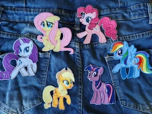 My Little Pony Club Iron On Embroidery Kids Cartoon Patch Gift Souvenir Craft - Picture 1 of 26