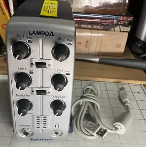 Lexicon: Lambda USB Audio Interface Desktop Recording Studio + USB Cord - Tested - Picture 1 of 7