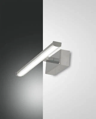 Fabas Luce LED Bad-Wand/Spiegelleuchte Nala 45x90mm 6W Warmweiß IP44 verchromt - Bild 1 von 2