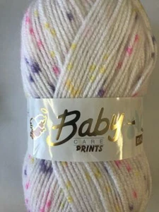 Woolcraft Baby Care Prints DK Knitting Wool Yarn 100g - 640 Tutti Fruity - Picture 1 of 1