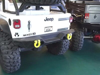 Grilletes de remolque RCDM escala 1/10 (12) para Rock Crawlers RC - Elige un color Foto 1 de 4