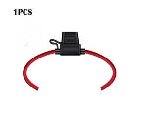 1PCS 10AWG Inline Fuse Holder 12V ATC/ATO Blade with 40A Fuses Automotive - Picture 1 of 6