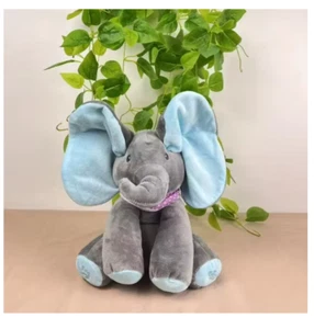 Talking & Singing Elephant PP Cotton Stuffed Toy With Music Soft Plush Toy Gift! - Picture 1 of 2