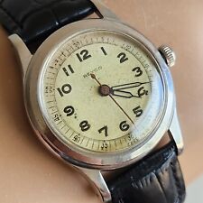 Vintage AVIA REYCO men's manual winding watch swiss AS 1194 military 1940s