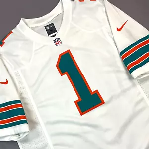 Nike Tua Tagovailoa Miami Dolphins Throwback Game Jersey Sz M $130 WORN ONCE - Picture 1 of 12