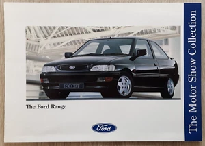 Ford Motor Show Range Brochure 1992 - Fiesta Escort Sierra Granada Cosworth RS - Picture 1 of 9