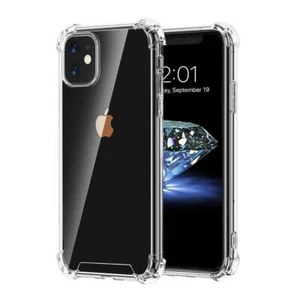 Lot/6 ShockProof Clear TPU Case For iPhone 17/16/15/14/13/12/11 Series - Picture 1 of 22