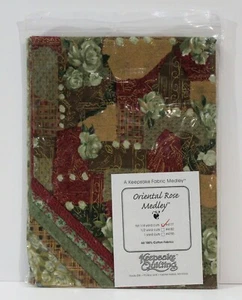 Keepsake Quilting Fabric Medley - Oriental Rose Medley - 6 PC 1/4 Yard Each - Picture 1 of 2