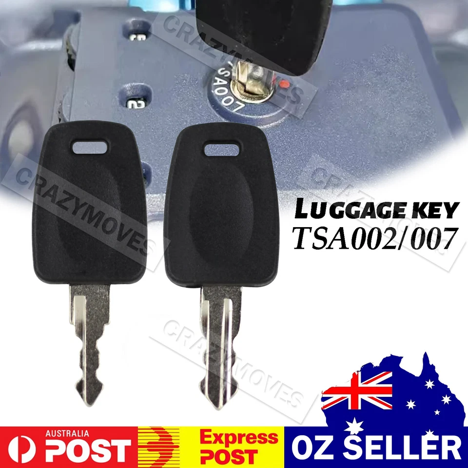 Luggage Key TSA Lock Key for Bag Luggage Suitcase Customs TSA002/TSA007 VIC - image 1 of 4