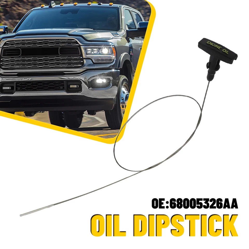 Varilla de medición de nivel de aceite para Dodge Ram 2500 3500 4500 5500 2007-2022 6,7 L 68005326AA Foto 1 de 4