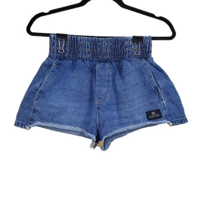 Urban Outfitters BDG Womens Blue Boxer Pull On Denim Shorts Size XS - Image 1 of 4