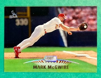 1999 Stadium Club Mark McGwire #70 St. Louis Cardinals (3x SS/1x GG) - Image 1 of 2