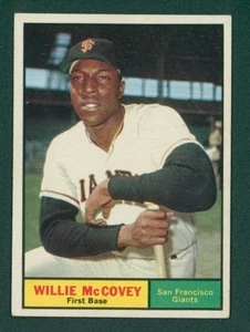 1961 Topps Baseballkarte - #517 Willie McCovey hohe Nummer, EX+ - Bild 1 von 2
