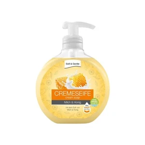 12x 500ml Soft & Gentle Cremeseife Milch & Honig Hand Hände waschen Spender 6L - Bild 1 von 1